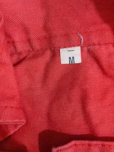 Red Denim Jacket