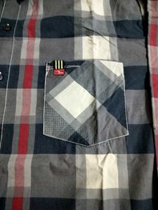 4xl Spykar Checked Formal Shirt