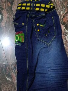 Stylish Blue Denim Jeans for Boys