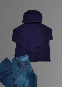 Nike Hoodie and Jeans Set
