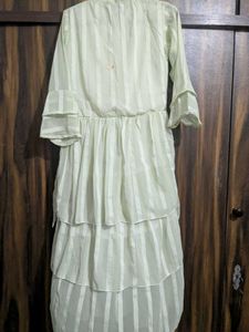 Pista Layered Dress with Floral Jacket