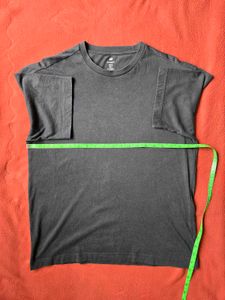 Men's H&amp;M Relaxed fit Black T-Shirt