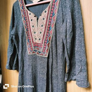 Ethnic Embroidered Dress