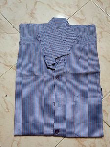 XL size Men's Checkered shirt