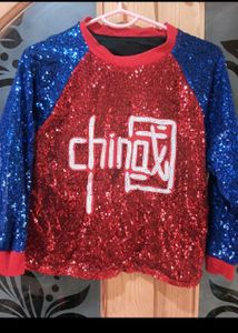 Sparkling Sequin Sweater Top