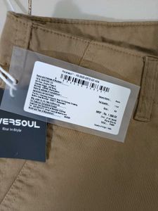 New Unused HOVERSOUL Men's Khaki Shorts