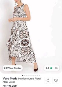 Vero Moda Floral Maxi Dress