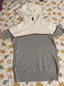 Colorblock Hoodie Top