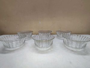 Set of 6 Glass Bowls