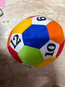 Colorful Soft Toy Ball with Numbers