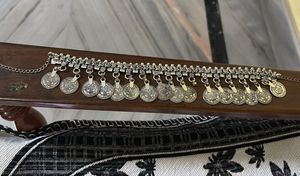 Oxidised choker chain