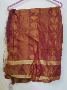 Leaf Print Saree