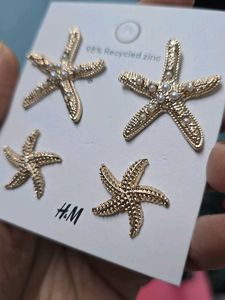 Today'sOffer< H&amp;M Starfish Earrings Set