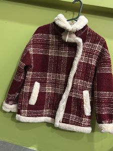 Cozy Plaid Sherpa Lined Jacket