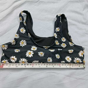 Cute Daisy 😍Print Bikini Top