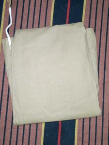 Solid Beige cotton petticoat