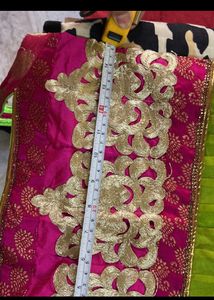Anarkali Green Party Wear Suit
