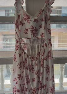 Floral Off-Shoulder Dress