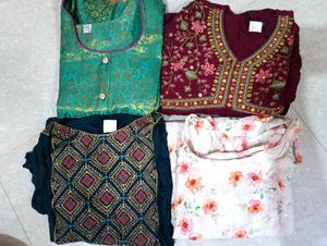 Designer Kurta Collection set of 4
