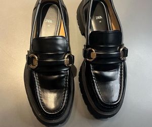 ZARA Free delivery Leather Loafers