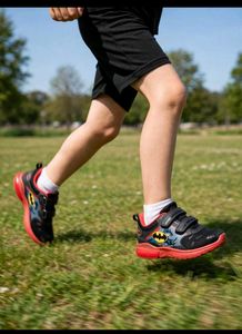 Batman Black &amp; Red Kids Shoes