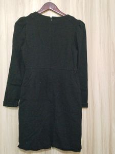 Black Puff Dress (Women's)