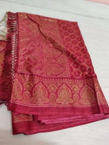 Beautiful Saree with Unique Print