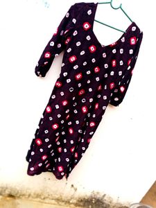 Ethnic Bandhani kurti set