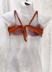 Chic Ruffled Bikini Top