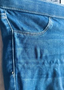 blue jeggings