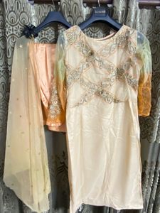Elegant Embroidered Kurta Set