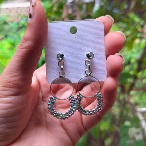 Sparkling Hoop Earrings
