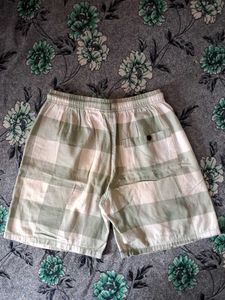 Checkered Casual Shorts