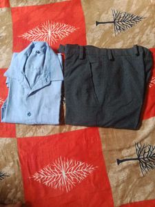 Blue Casual Shirt with pant