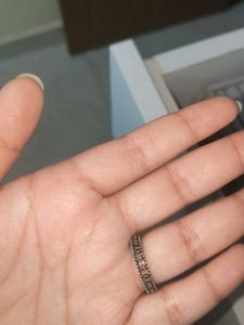 Exquisite Oxidized Silver Ring