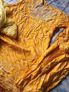 Yellow Kurta Set Dupatta