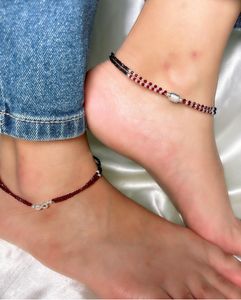 Fancy Anklet Pure Silver