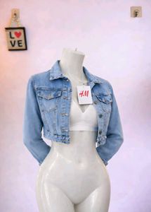 H&M Icy Blue Denim Jacket