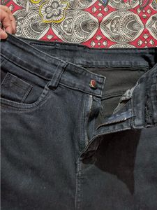Stylish Black Denim Jeans