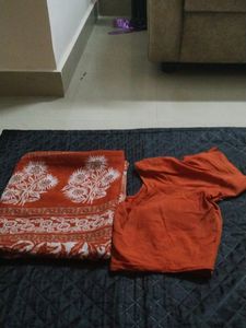 Georgette Saree With Blouse