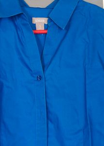Classic Blue Button-Down Shirt
