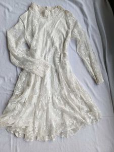 Vintage Lace Mini Dress