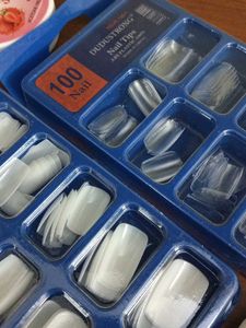 Nail Tips Set with Glue &amp; Remover