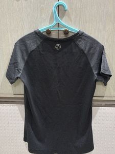 ALCIS Grey Textured T-Shirt