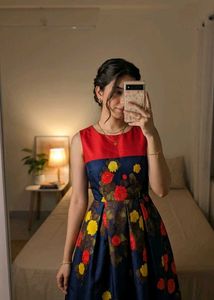 Beautiful Floral Print Dress