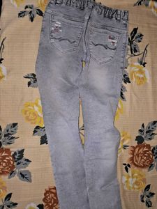 Light Wash Distressed Jeans