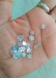 Silver Star Confetti - DIY Crafts & Decor