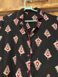 Cozy Printed Nightshirt