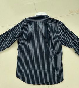 Hugo boss Men's french cuffs Striped Casual Shirt