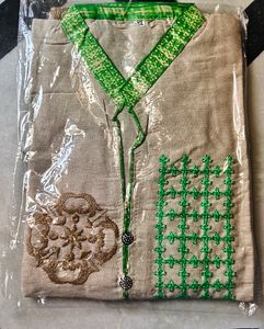 Khadi Cotton Kurti (New)